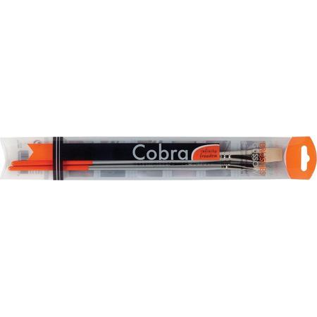 Cobra Penselenset Watervermengbare Olieverf Serie 215
