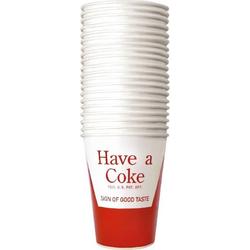 Coca-Cola Paper Drinking Cups Have a Coke (24 pcs)