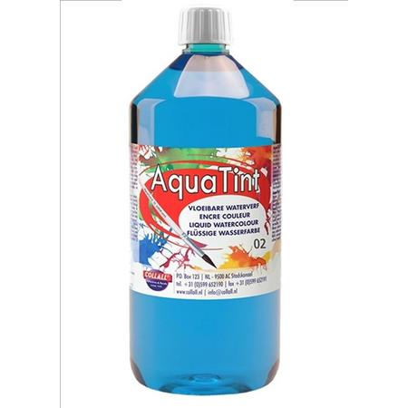 Ecoline / aquatint LICHT BLAUW flacon 1 liter