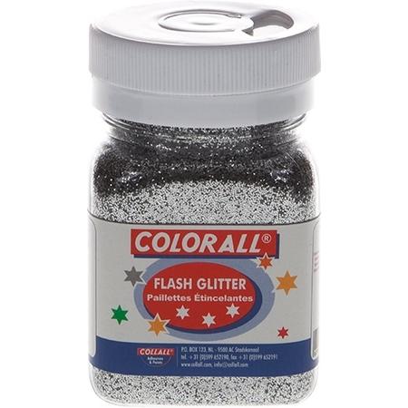 Glitter Flash Zilver pot 150 ml