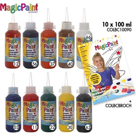 Magic Paint - Assorti 10 kleuren x 100 ml