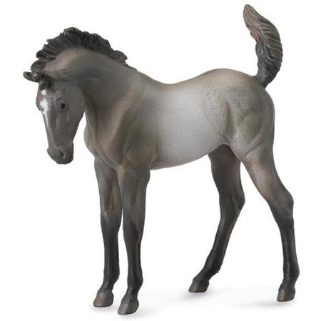 Collecta Paarden: Mustang Veulen 9 Cm Grijs