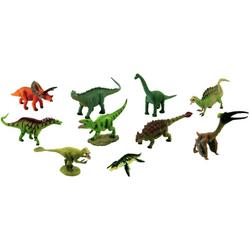   Prehistorie Mini Set B 10 Mini Dinosaurussen 7-11 Cm