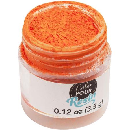 Color Pour - Resin thermisch poeder Oranje naar Geel