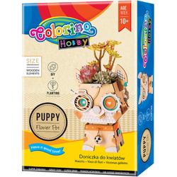 Colorino-Knutselpakket-Bloempot knutselen-Puppy