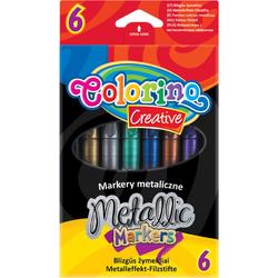 Colorino-Metallic stiften-6 stuks