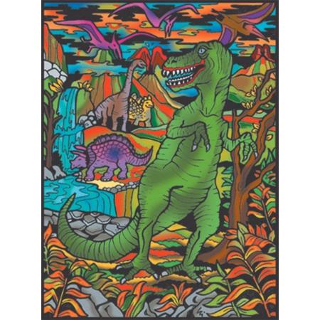 Dinosaurus T-Rex Colorvelvet