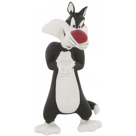 Comansi Speelfiguur Looney Tunes: Sylvester 9 Cm Zwart/wit