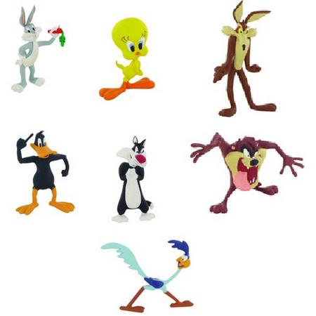 Looney Tunes Figuren set van 8cm