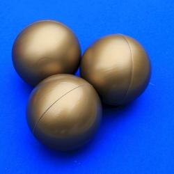 Ballenbakballen 70mm Goud - 1000 stuks