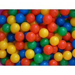 Ballenbakballen 80mm 4-kleurenmix - 1000 stuks