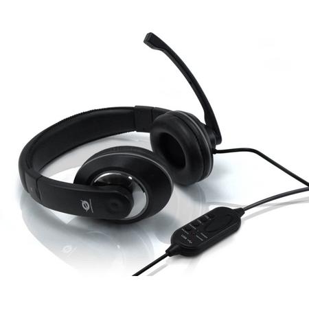 Conceptronic CMUSICSTARU Stereofonisch Hoofdband Zwart hoofdtelefoon