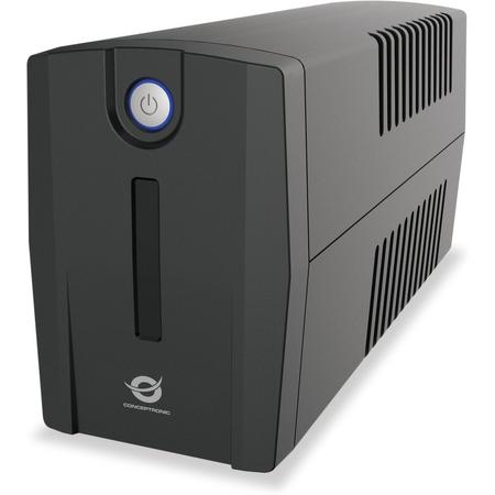 Conceptronic ZEUS01ES Line-Interactive 650VA 2AC-uitgang(en) UPS