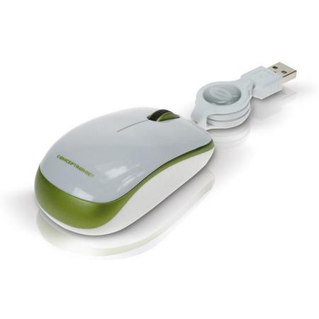 Conceptronic muizen Optical Micro Mouse Green