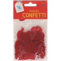 Confetti hartjes Rood - Hartjes/Bruiloft/Valentijn Rood Confetti  - Papieren Confetti - Liefde - Love - Hartjes Confetti.