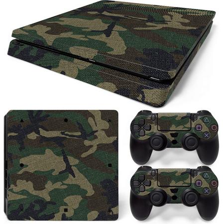 Army Camo - PS4 Slim Console Skins PlayStation Stickers