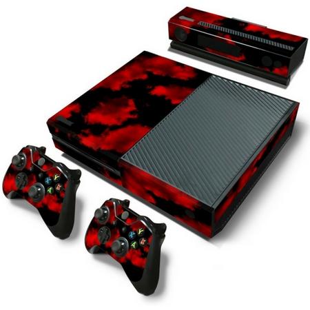 Army Camo Red - Xbox One Console Skins Stickers