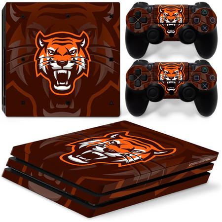 Gamer Tiger - PS4 Pro Console Skins PlayStation Stickers