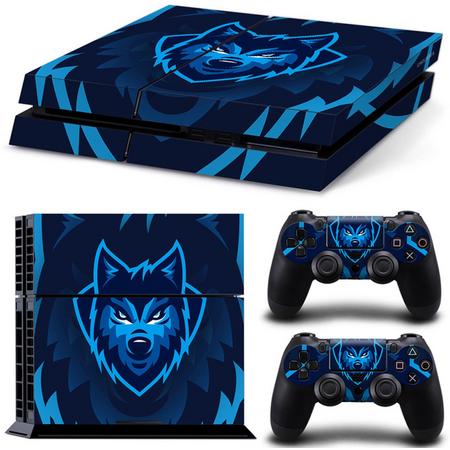 Gamer Wolf - PS4 Console Skins PlayStation Stickers