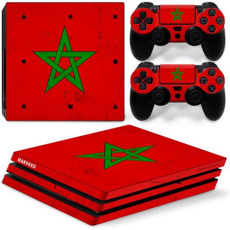 Marokko - PS4 Pro Console Skins PlayStation Stickers