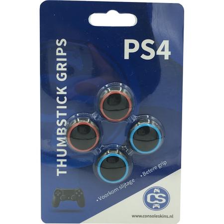 Rode & Blauwe Cirkel - PS4 PlayStation Controller Thumb Grips