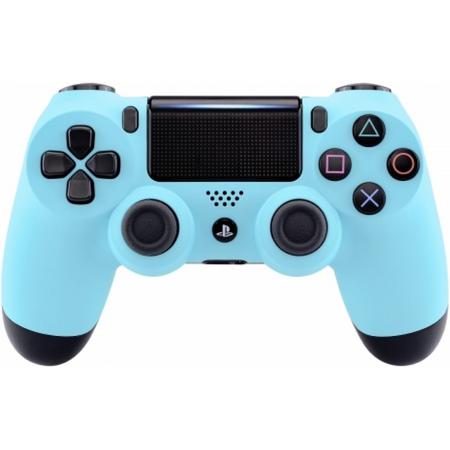 Soft Touch Hemelsblauw - Custom PlayStation PS4 Wireless Dualshock 4 V2 Controller