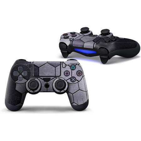 Steel Silver - PS4 Controller Skins PlayStation Stickers