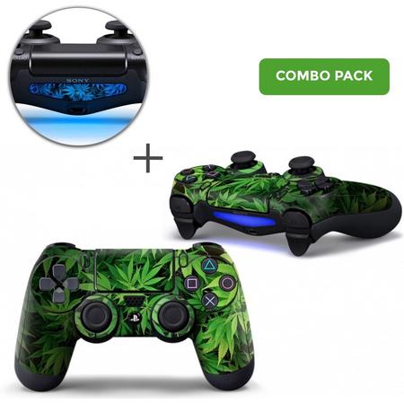 Weed Combo Pack - PS4 Controller Skins PlayStation Stickers