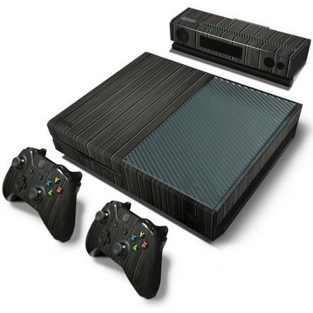 Wood Black - Xbox One Console Skins Stickers