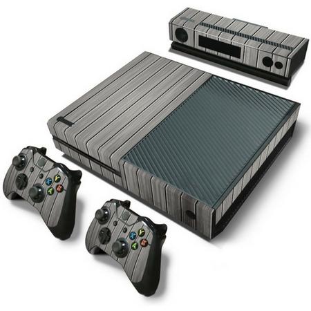 Wood Grey - Xbox One Console Skins Stickers