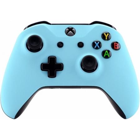 Xbox One S Draadloze Controller - Soft Touch Hemelsblauw Custom