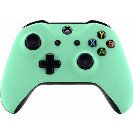 Xbox One S Draadloze Controller - Soft Touch Mintgroen Custom