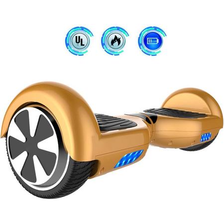 Cool&Fun Hoverboard / Elektrische Scooter Zelfbalansering / Oxboard / LED Verlichting / 6,5-inch Gyropod Goud