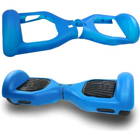 Siliconen beschermhoes, kleurrijke dekking voor 6.5 Inch Hoverboard - Blauw