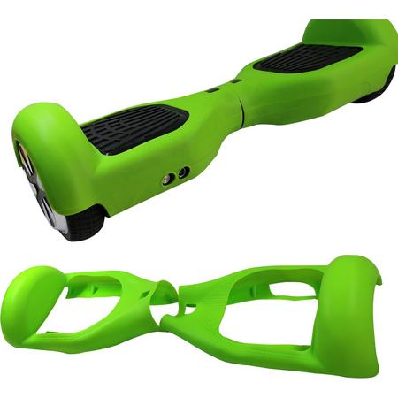Siliconen beschermhoes, kleurrijke dekking voor 6.5 Inch Hoverboard - Groen