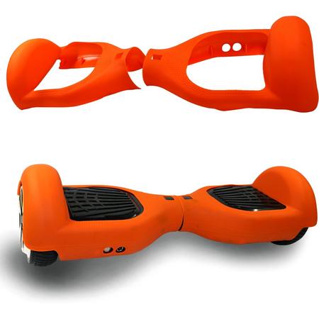 Siliconen beschermhoes, kleurrijke dekking voor 6.5 Inch Hoverboard - Oranje