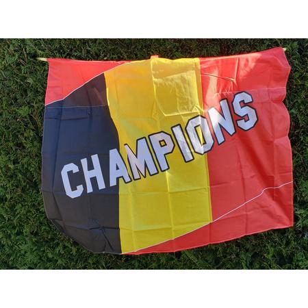 Rode duivels - Belgische cape - Champions - Belgische vlag