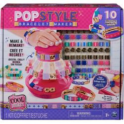 Cool Maker - Popstyle Bracelet Maker - met 170 stijlvolle kralen en meer - knutselpakket met opbergruimte