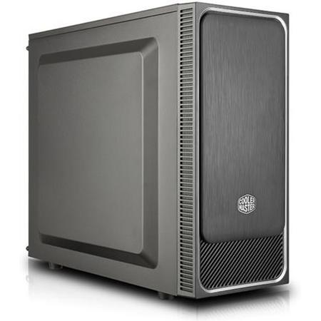 Cooler Master MasterBox E500L Silver w/Steel Side Panel Casing
