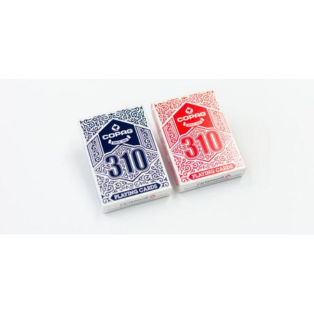 Copag 310 - Dubbel Deck Red & Bleu - Speelkaarten