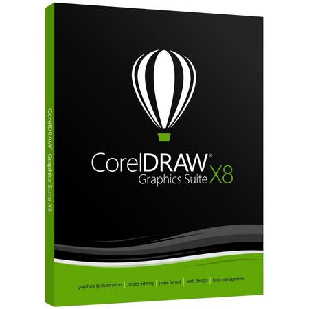 CorelDRAW Graphics Suite X8 - Upgrade - Nederlands / Frans / Engels