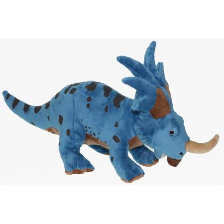 Pluche dinosaurus knuffel 39 cm Styracosaur - Speelgoed dinos voor kinderen