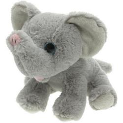 Pluche knuffel dieren Olifant van 25 cm - Speelgoed knuffels - Cadeau voor jongens/meisjes
