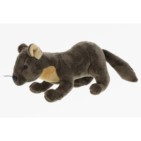 Pluche knuffel dieren boommarter van 29 cm - Speelgoed marters knuffels - Cadeau voor jongens/meisjes