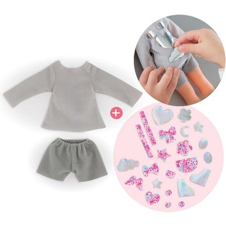 Corolle Ma Cherie kleding Sweat & Shorts Set To Be Customized 33cm