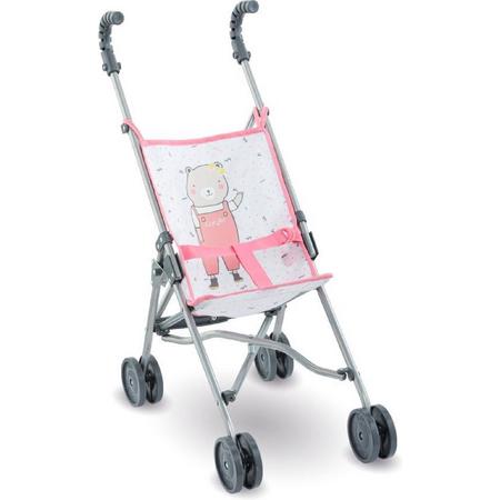 Corolle poppenbuggy / wandelwagen pink voor poppen van 36&42cm
