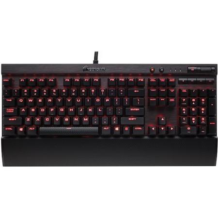 Corsair K70 LUX - BE Azerty - Red LED - Cherry MX Red - Mechanisch Gaming Toetsenbord