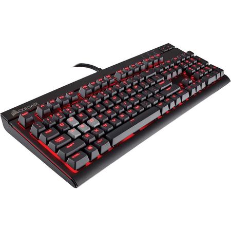 Corsair Strafe Red LED - Azerty - Cherry MX Red - Mechanisch Gaming Toetsenbord