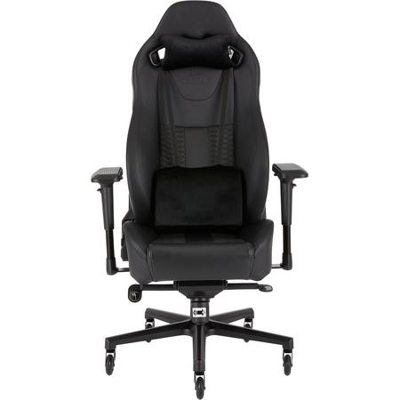 Corsair T2 ROAD WARRIOR - High Back Desk and Office Chair - Black / Black