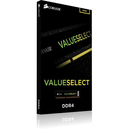 Corsair ValueSelect 4GB, DDR4, 2400MHz 4GB DDR4 2400MHz geheugenmodule